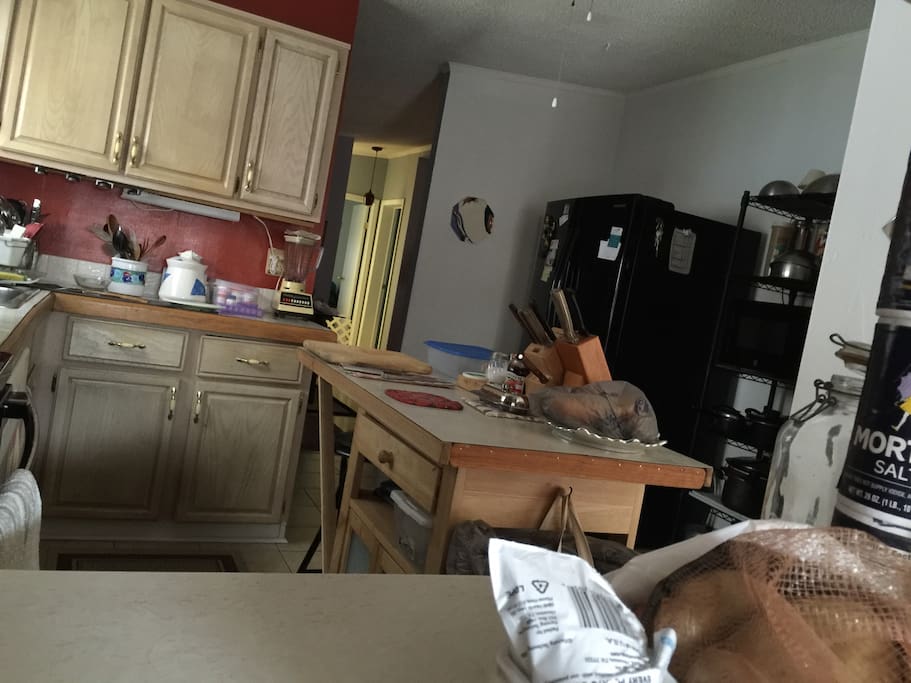 Access to the whole kitchen