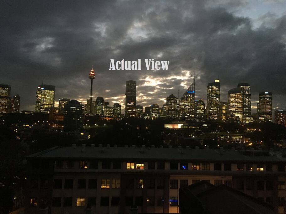 Actual View-Window (Don't miss the Firework)