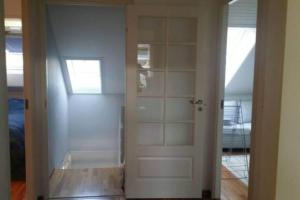 Hall upstairs.