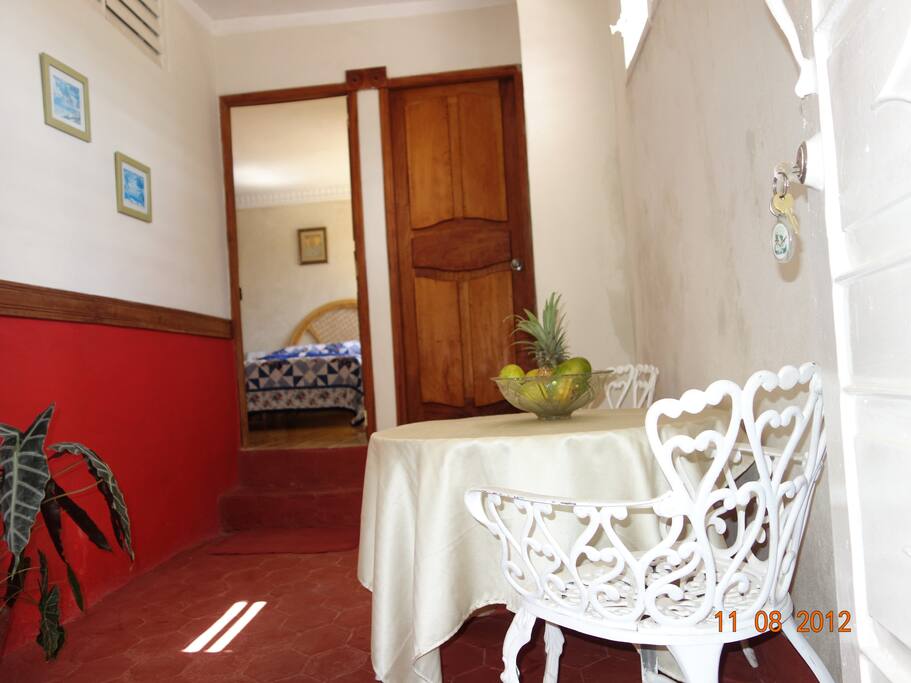 Entrada de la habitación