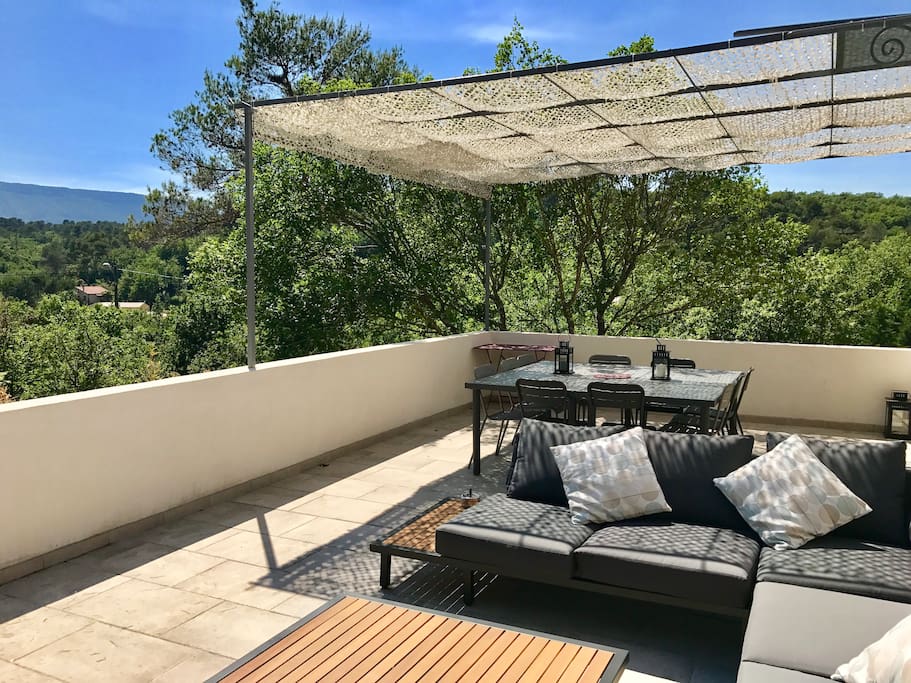 Terrasse sud - South terrace