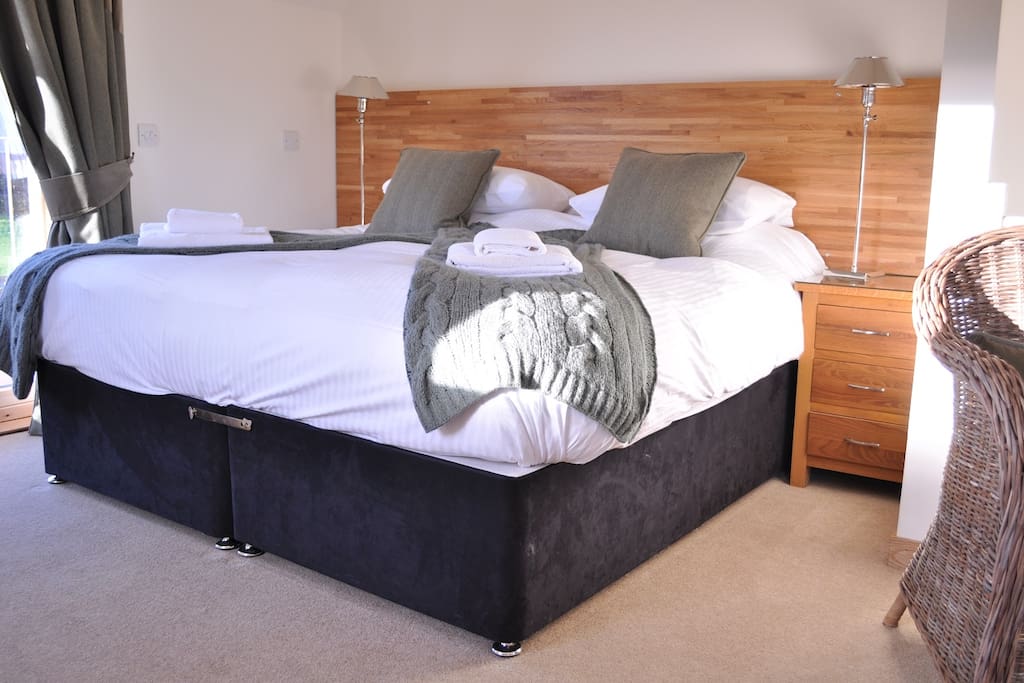 Bedrooms can be king or twin