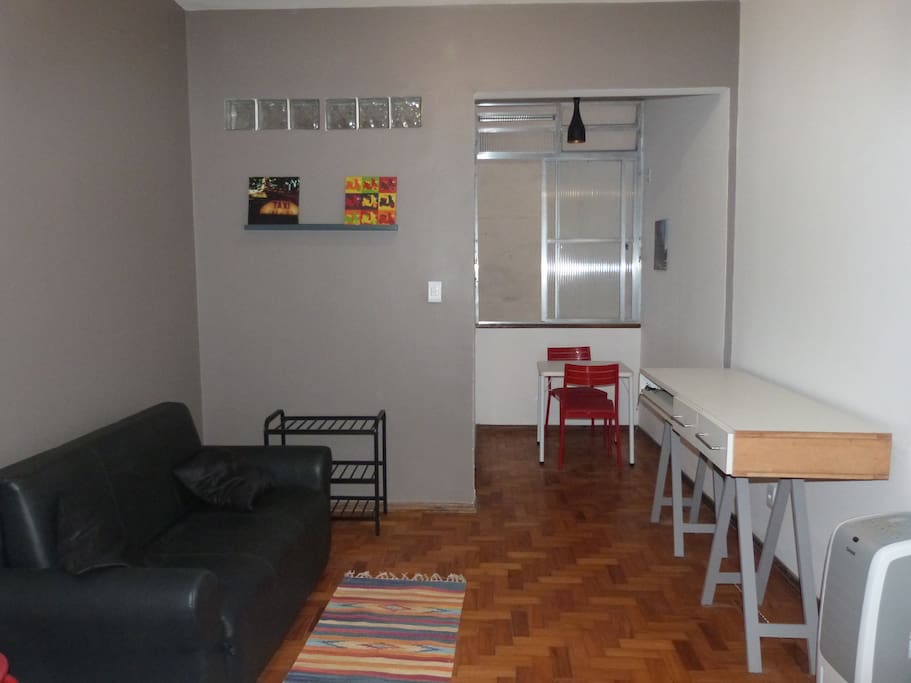 Vista geral da sala