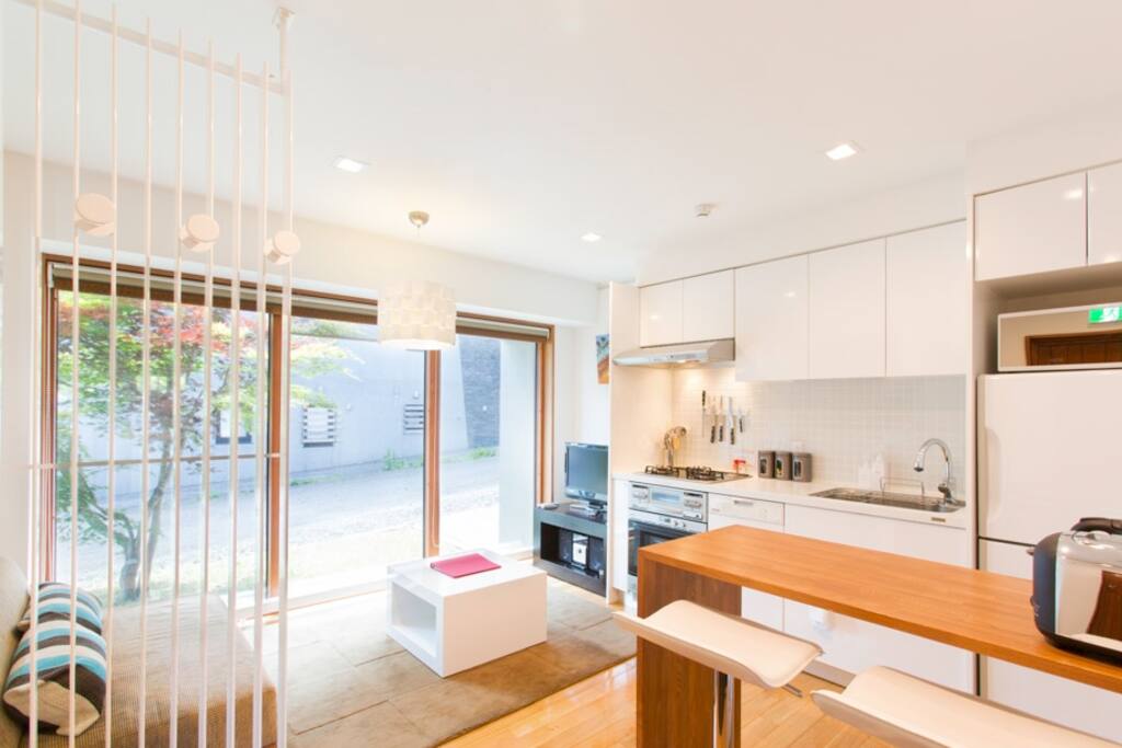 Living and dining room