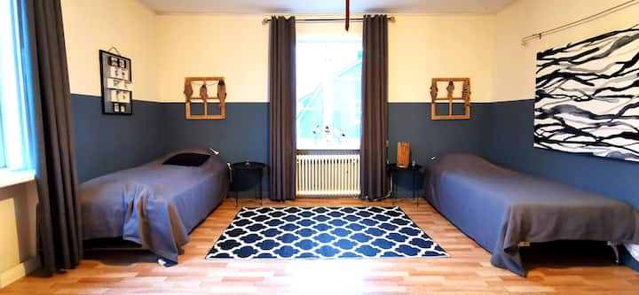 渔人卧室
如果您热爱大自然和钓鱼，这里就是您的完美房间。 我们距离海水仅90米，大多数房客都喜欢在傍晚和周末钓鱼。 