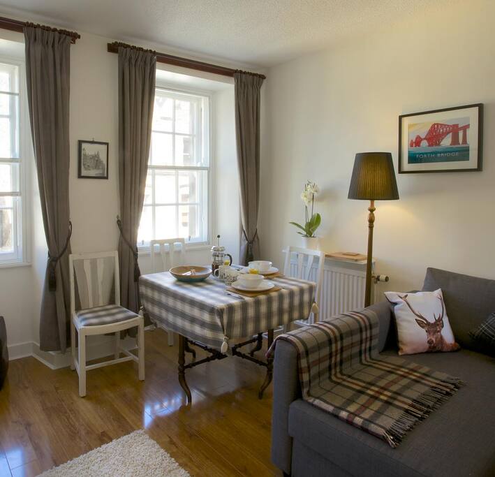 Sitting Room and dining area