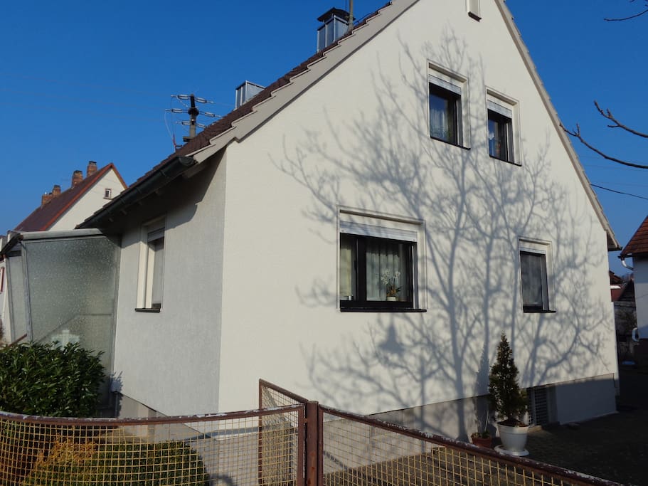 Das Wohnhaus in Esselbach