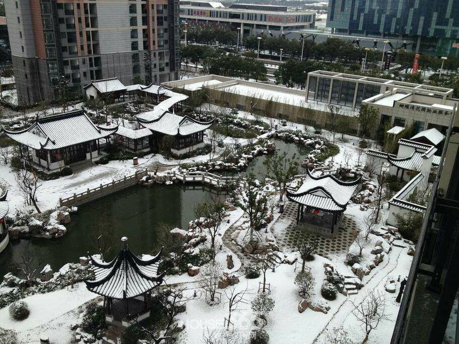 after snow