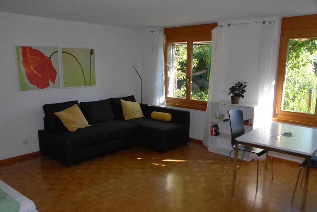 Your private room: couch