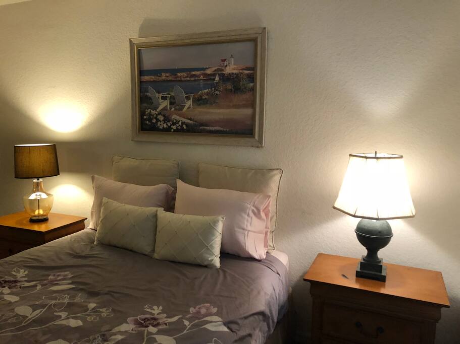 Top half of bed