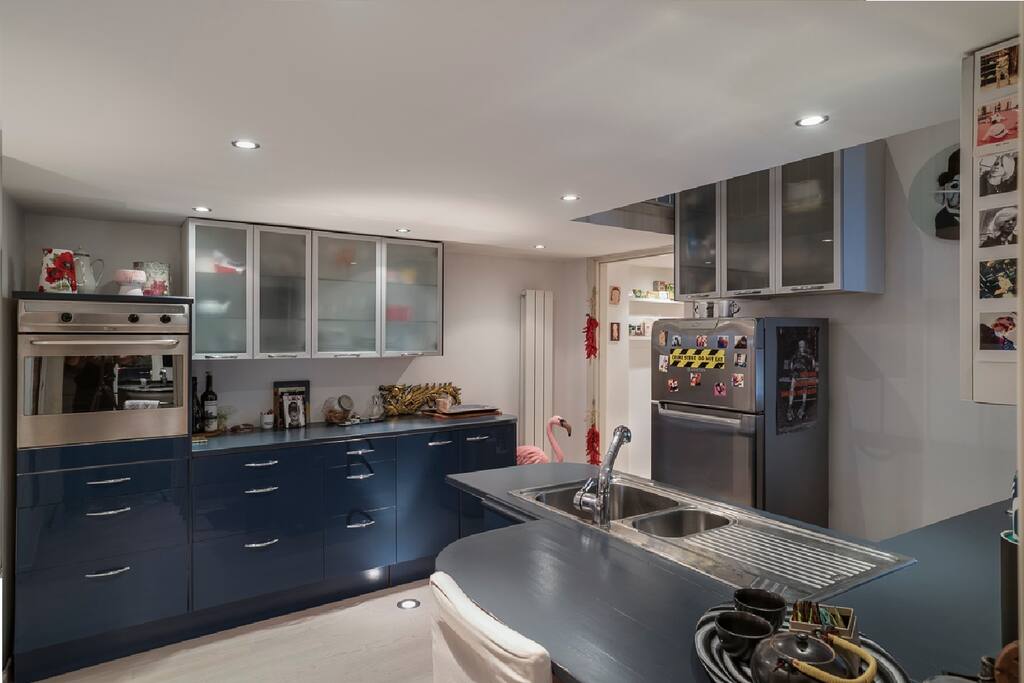 Cucina ben attrezzata