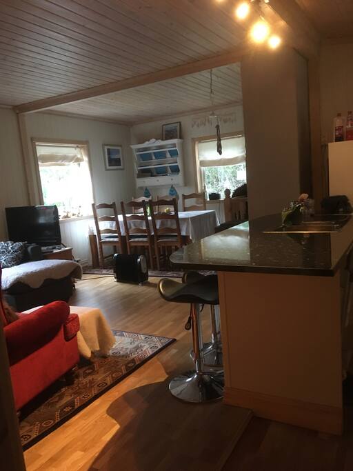 Stue og kjøkkenøy