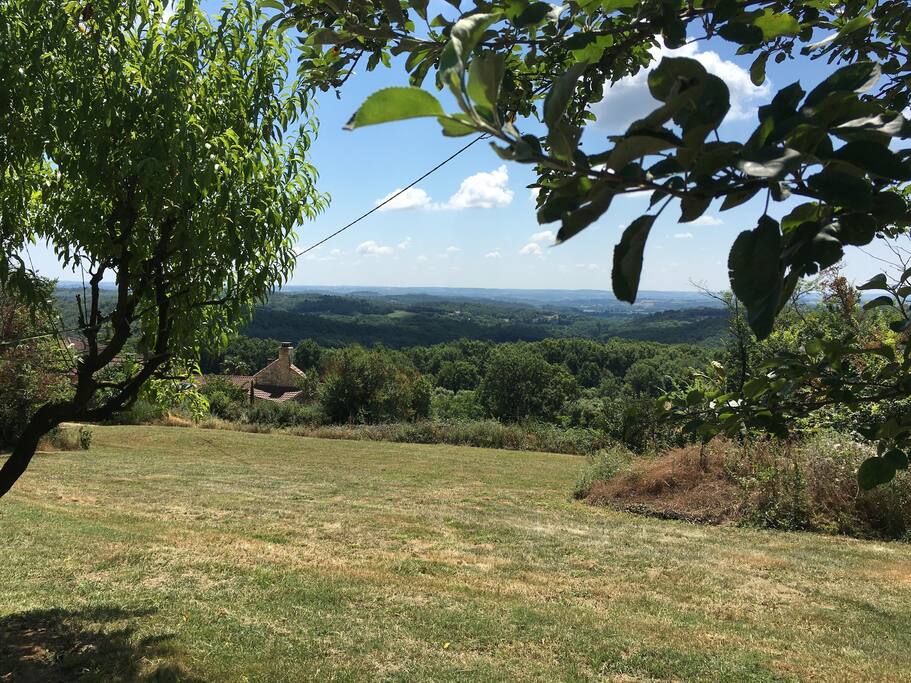 Une vue exceptionnelle sur la vallée