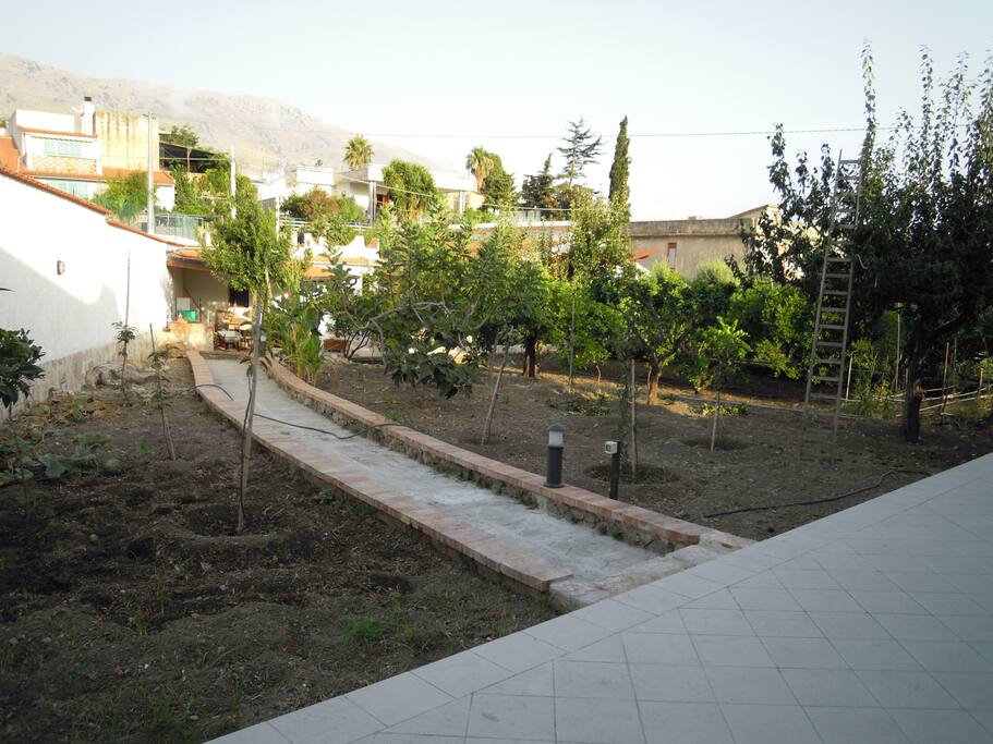 Vialetto vista dalla casetta
