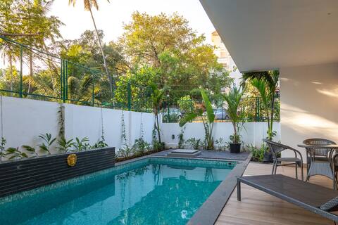 Villa Mandovi 3 BHK Premium Villa- Pool & Parking