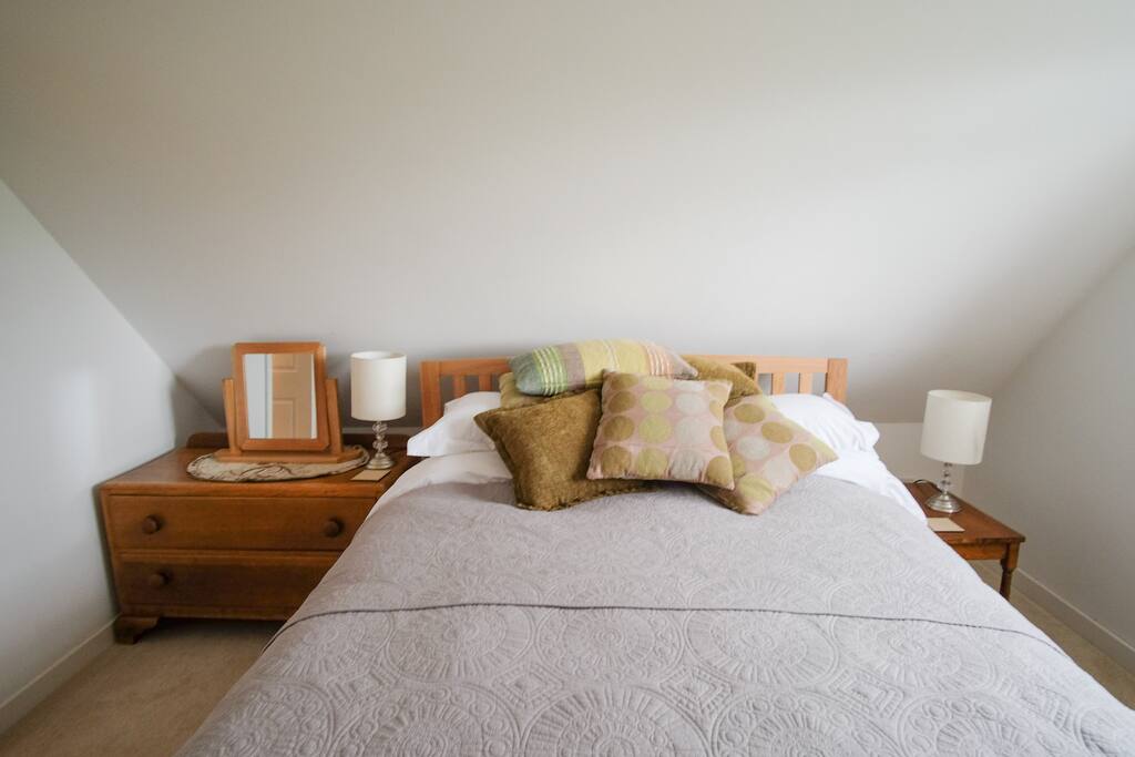 King size bed.