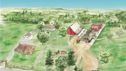 Luxury Barn Cottage and Villa at Hope Glen Farm