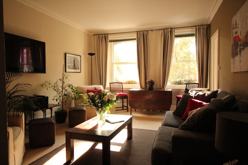 The living room