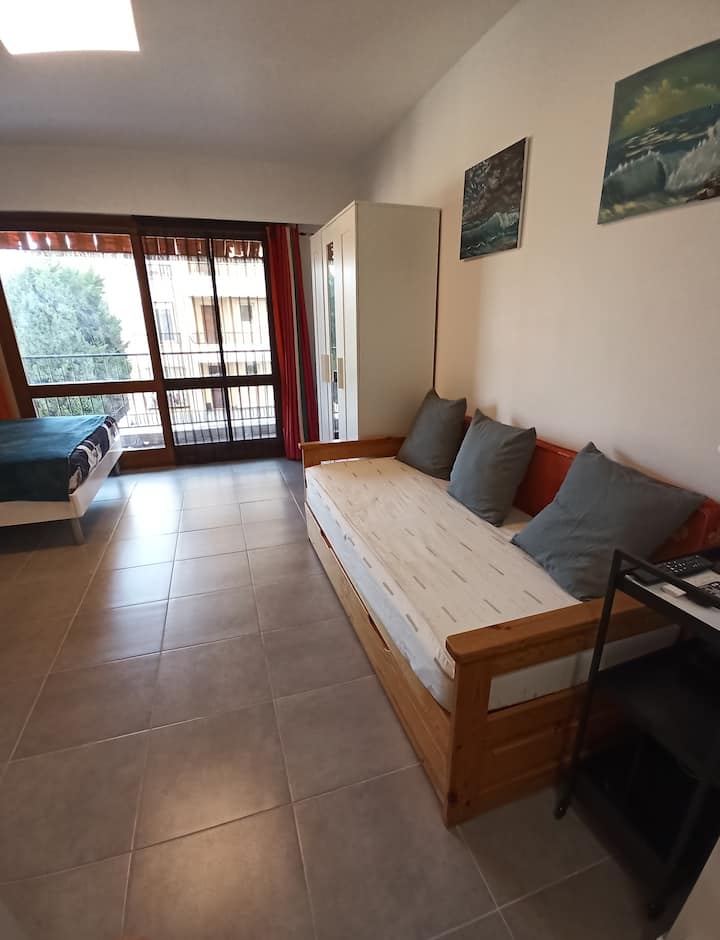 Studio 4 Pers, Climatisé, Terrasse, Parking Inclus - Mouans-Sartoux
