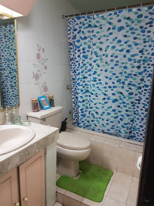 Toilet and bath