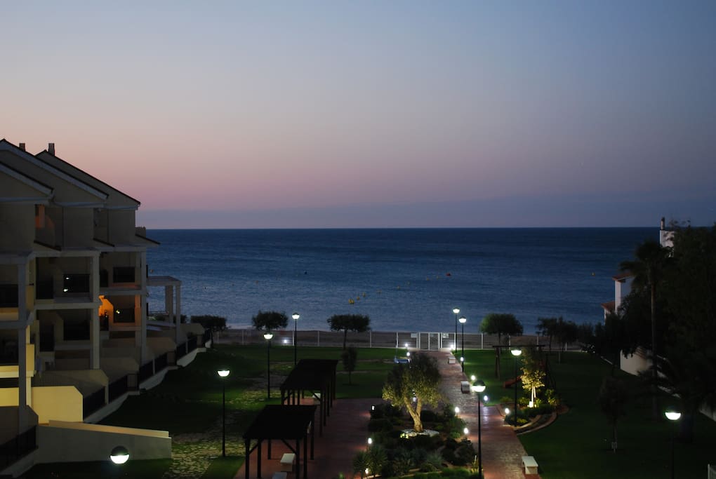 View from main teracce during sunset