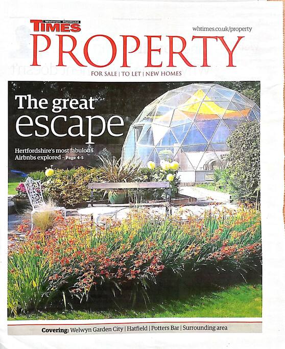 As described in the local paper; "Hertfordshire's most fabulous Airbnbs explored"!