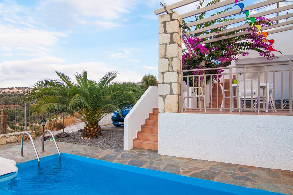 Swimming pool and garden
