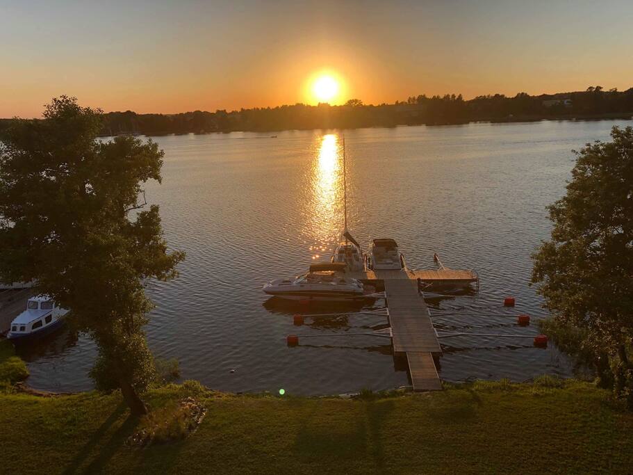 Widok na przystań
