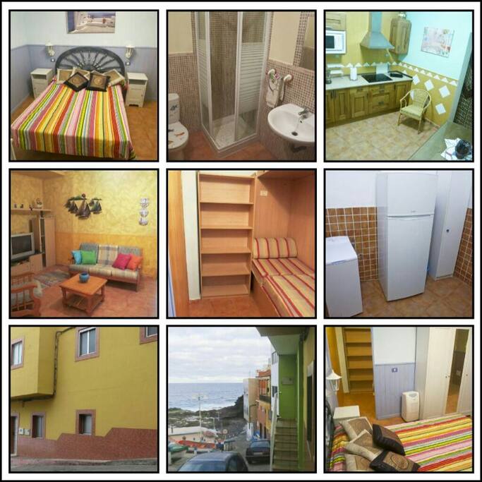 Exterior e interior de la casa.