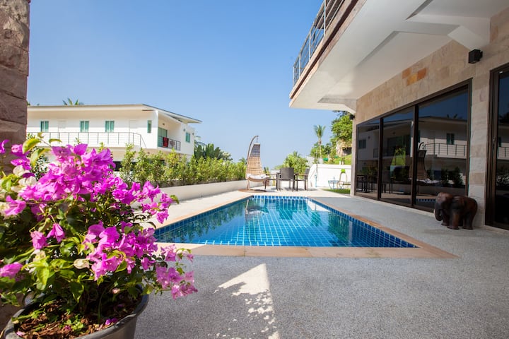 Villa With Pool And Mountain View - Ko Samui