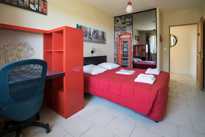 Chambre 4 (illuminato 160 cm x 200 cm)