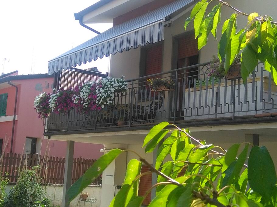 Il terrazzo fiorito