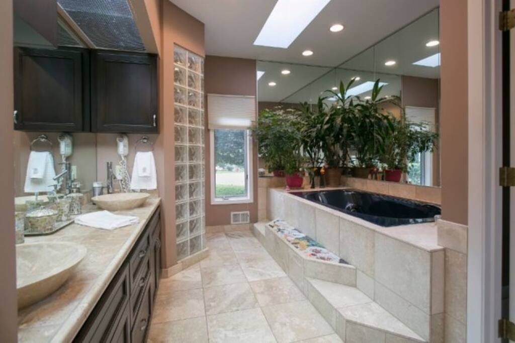Master Bath with Whirlpool