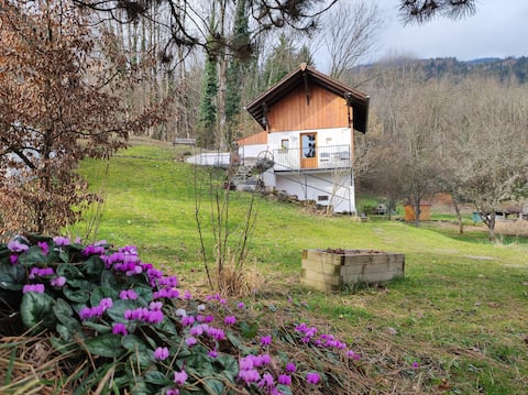 Small house with garden in the mountains