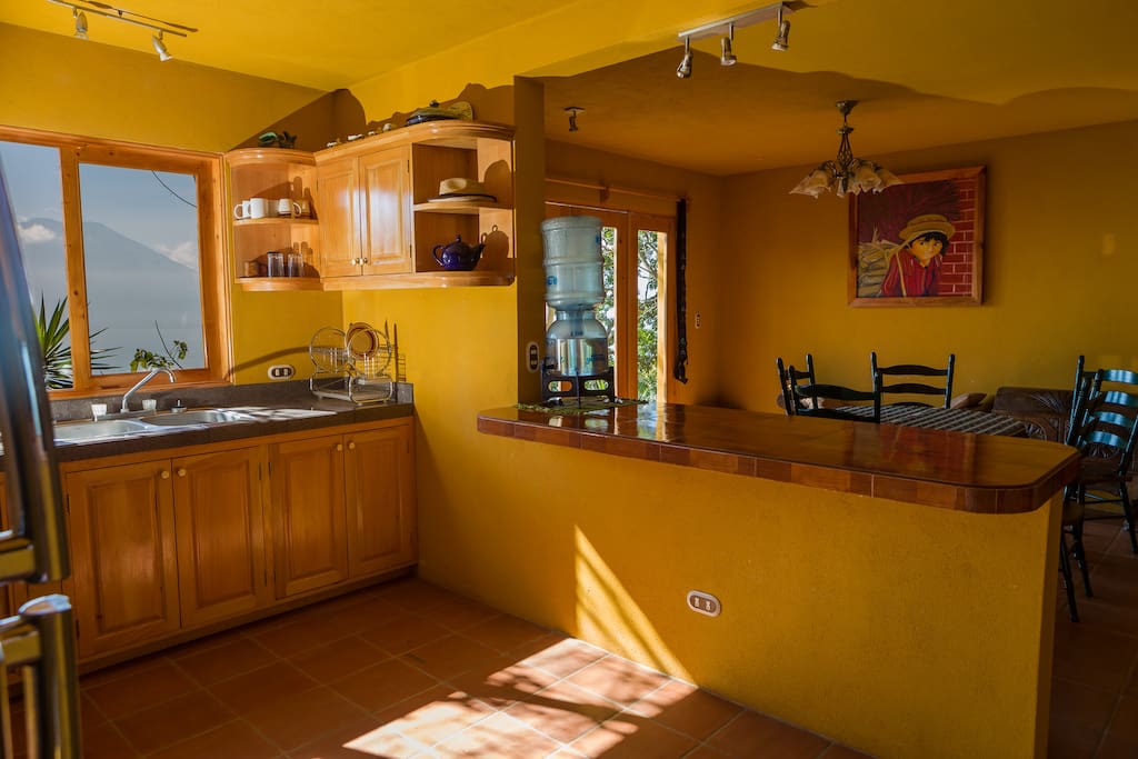Kitchen and dining room