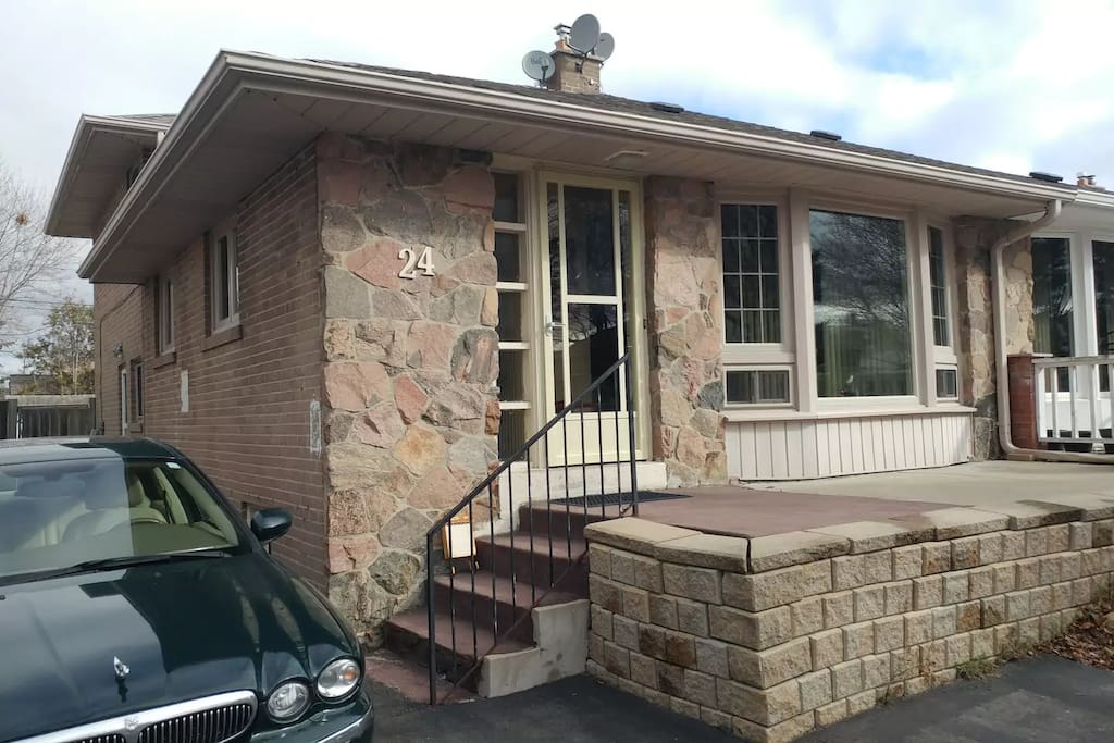 Front of house.