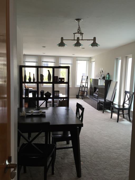 Dining area from the kitchen