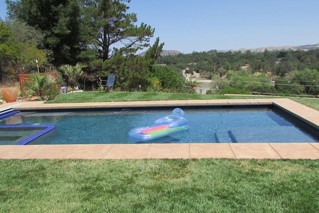 Pool with a view!