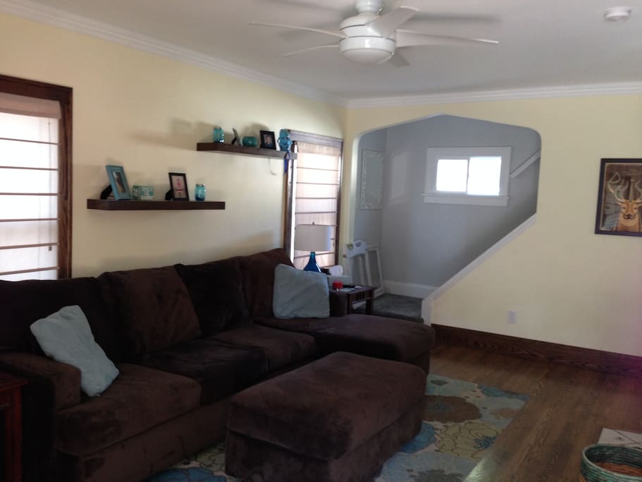 Large sofa with chaise