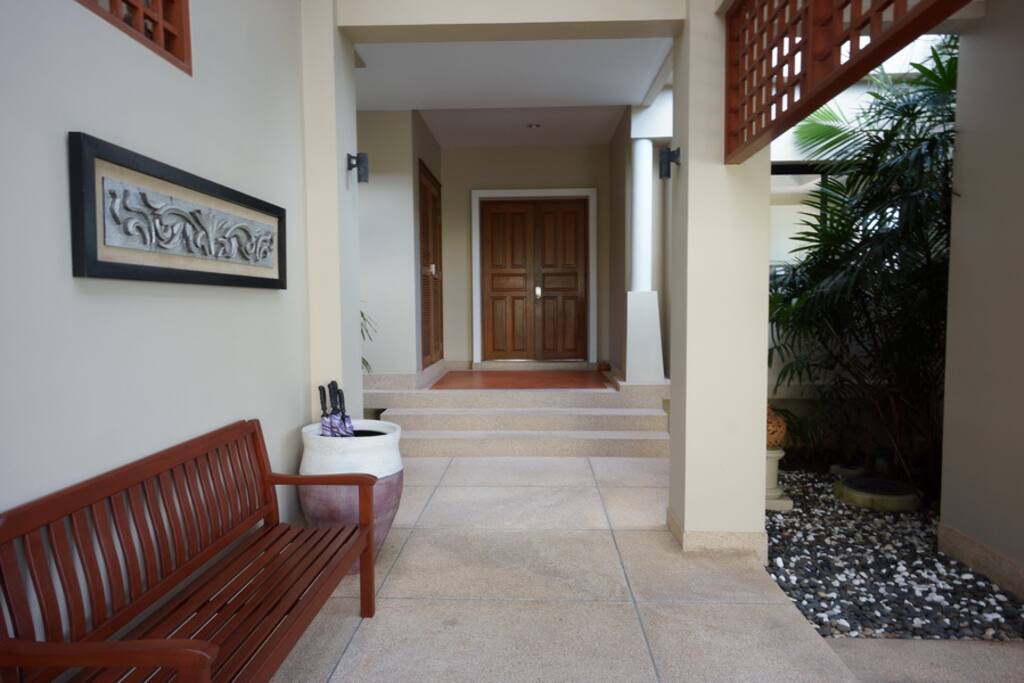 Feel welcomed into your own villa during your stay