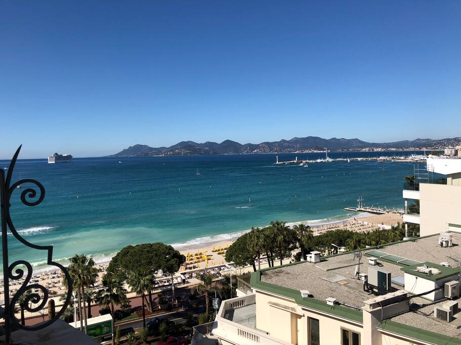 View from the balcony