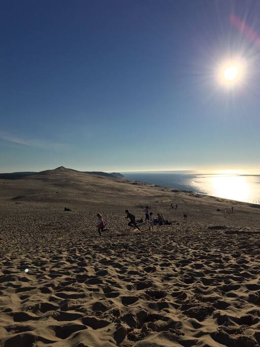 Dune du Pyla et nombreuses pistes cyclables à proximité