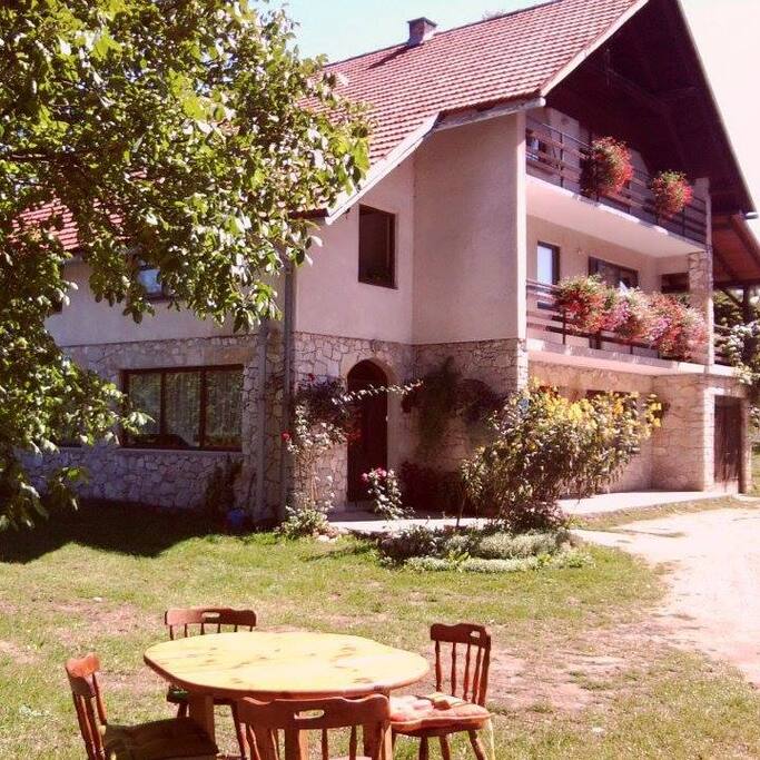 House and garden