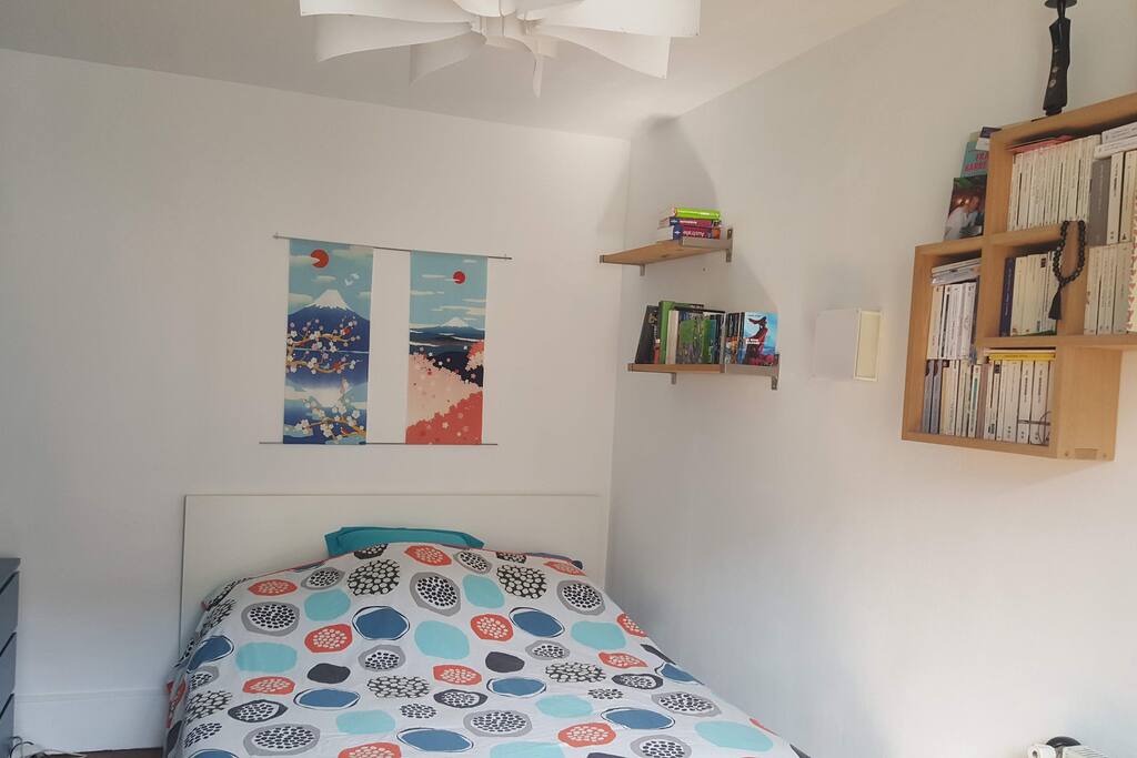chambre 12m2
Lit 160X180