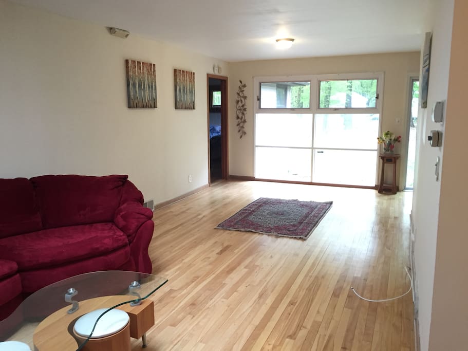 Living Room facing backyard