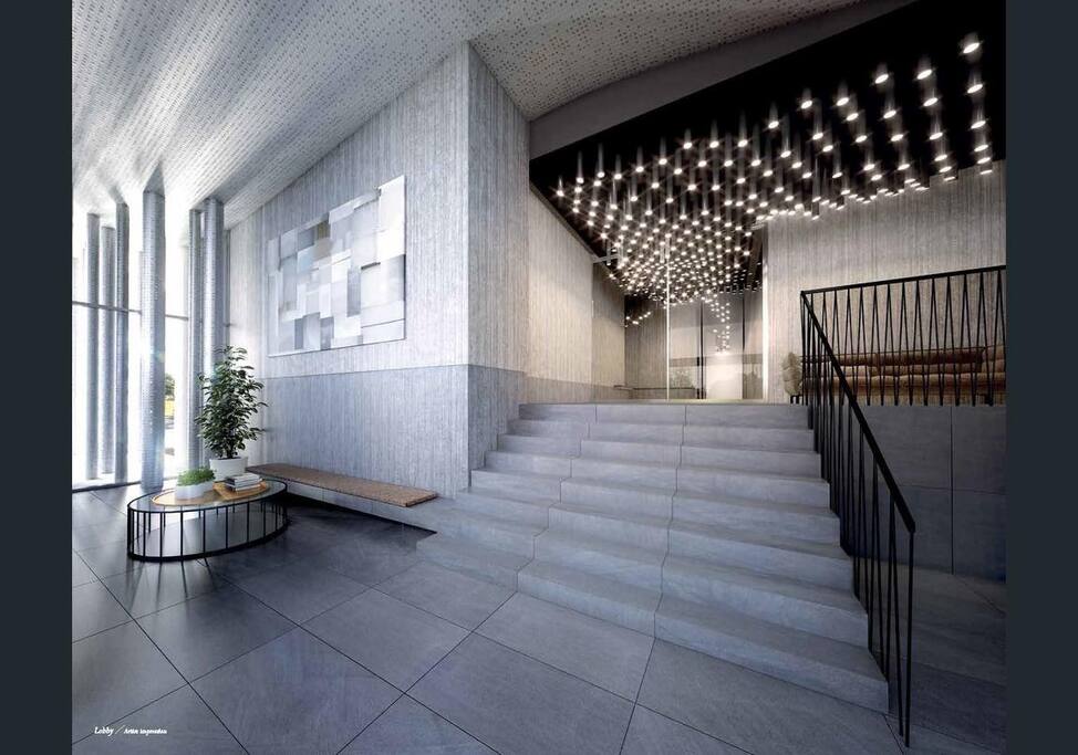 Lobby of Gravity Tower