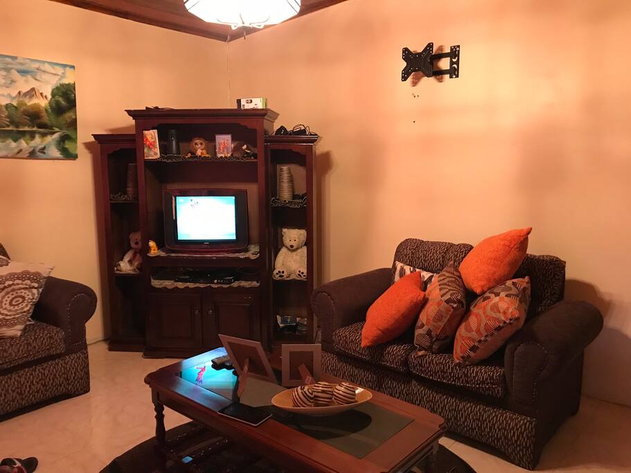 Spacious living room