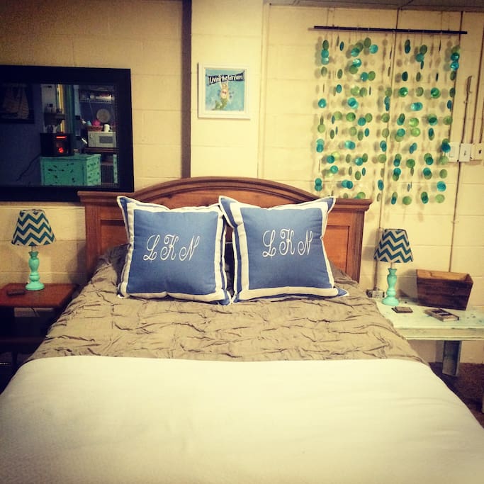 Spacious sleeping quarters