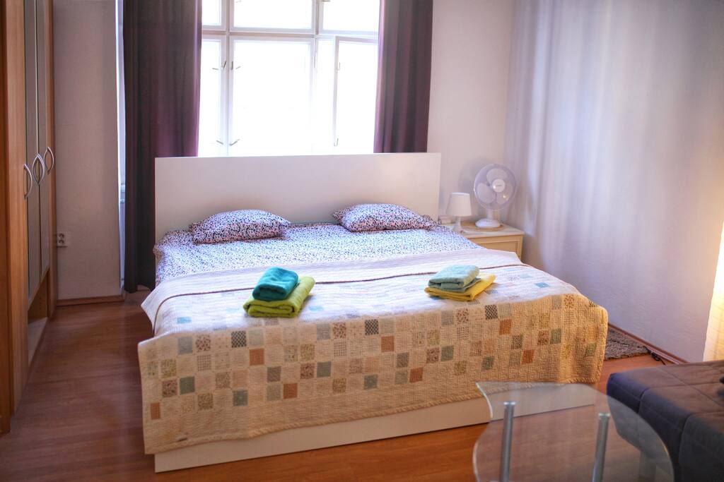 Queen-size comfy bed