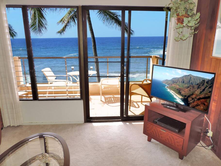 Daytime on the lanai from the LR
